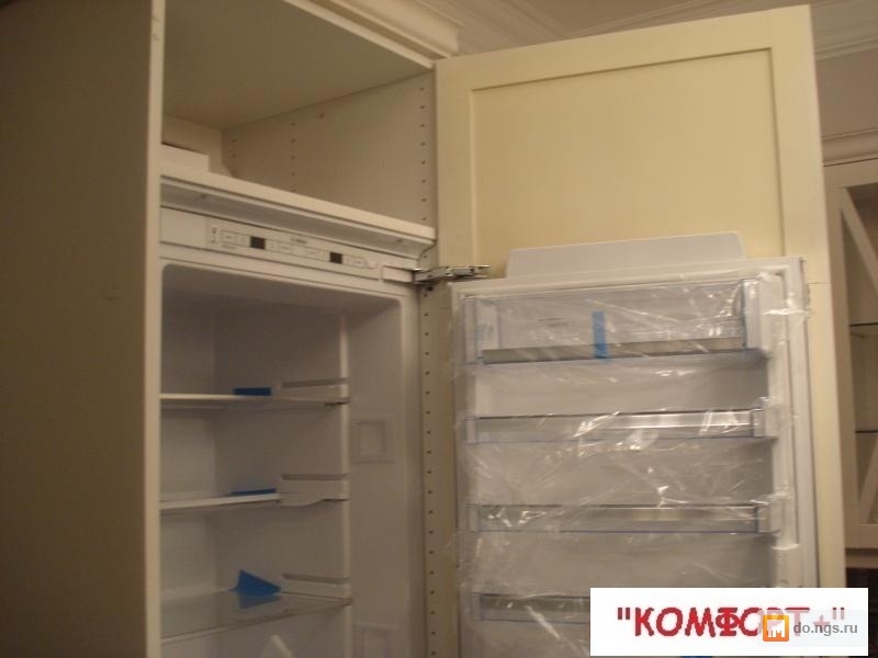 Монтаж встроенного холодильника