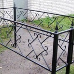 Металлическая оградка №90 - изготовим по вашим размерам, Омск