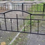 Металлическая оградка №92 - изготовим по вашим размерам, Омск