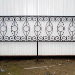Металлическая оградка №94 - изготовим по вашим размерам, Омск